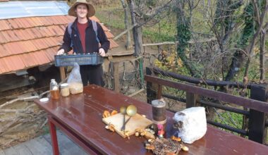 Nekaj redditov-k/cev se nas je dobilo na delavnici gojenja gob v vrečah (utrinki)