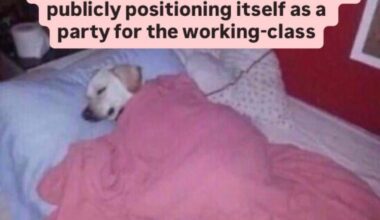 The silence is strategic