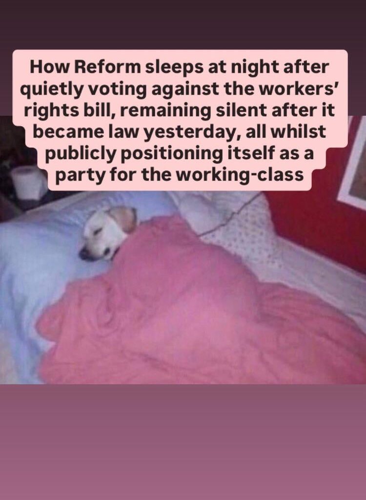 The silence is strategic