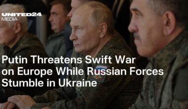 Putin Threatens Swift War on Europe While Russian Forces Stumble in Ukraine