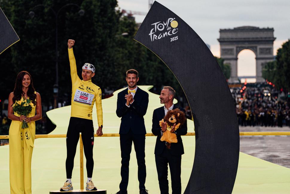 Tadej Pogačar, Paris, 2025 Tour de France Tadej Pogačar, Paris, 2025 Tour de France