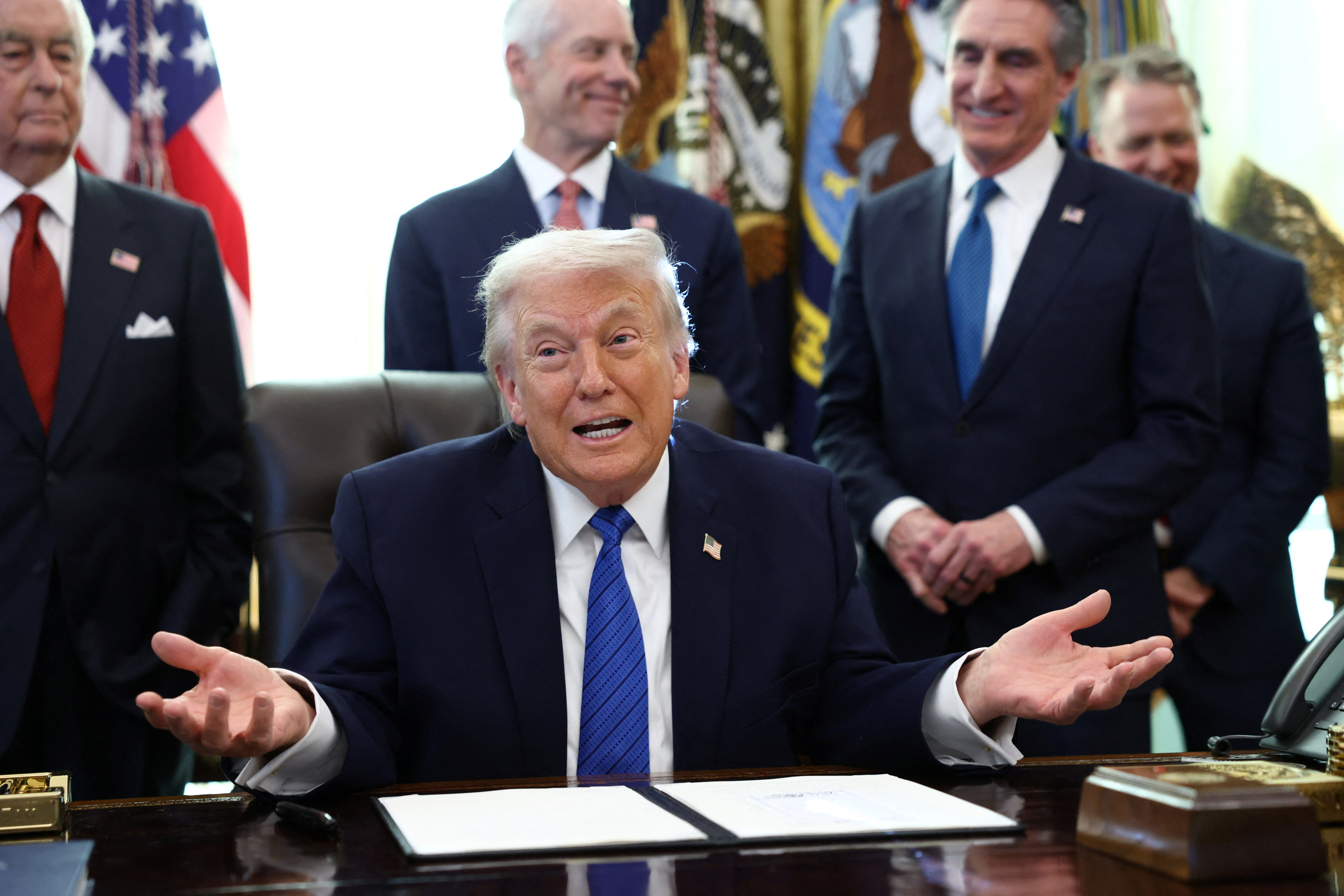 Trump announces a street race in Washington