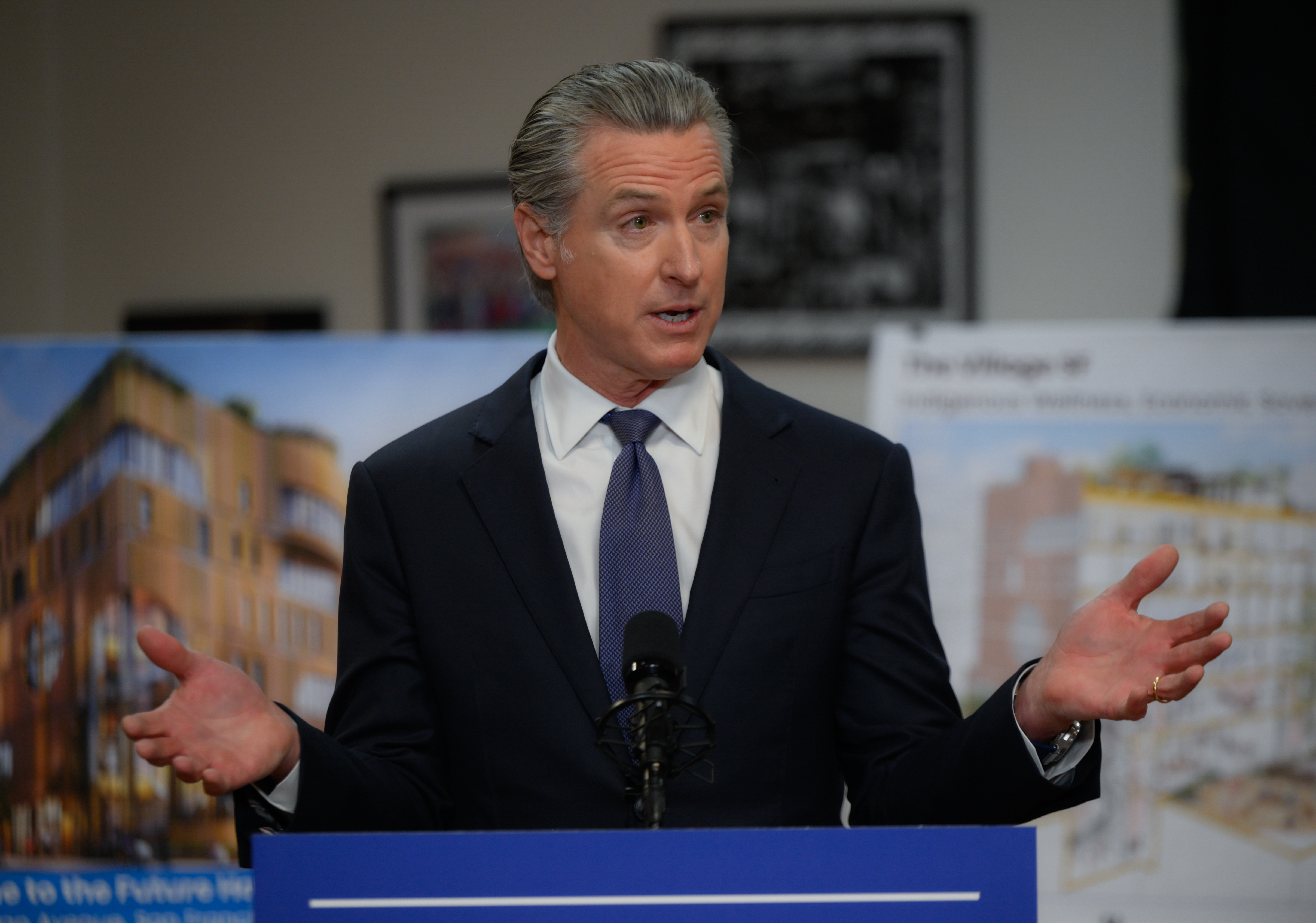 Gavin Newsom has repeatedly clashed with President Trump