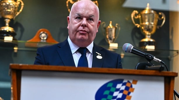 Motorsport Ireland president Aiden Harper