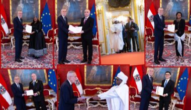 Akkreditierung von neuen Botschafterinnen und Botschaftern – Diplomacy&Commerce Austria