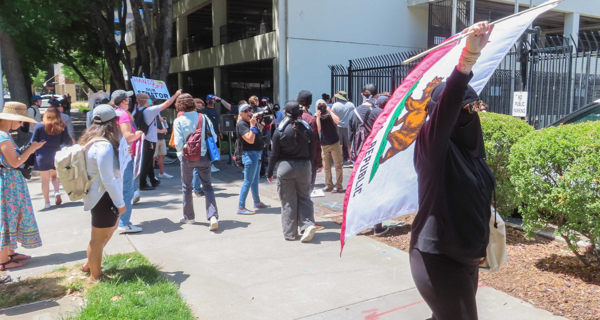 Immigration court watch volunteer hospitalized after attack outside federal building in Sacramento