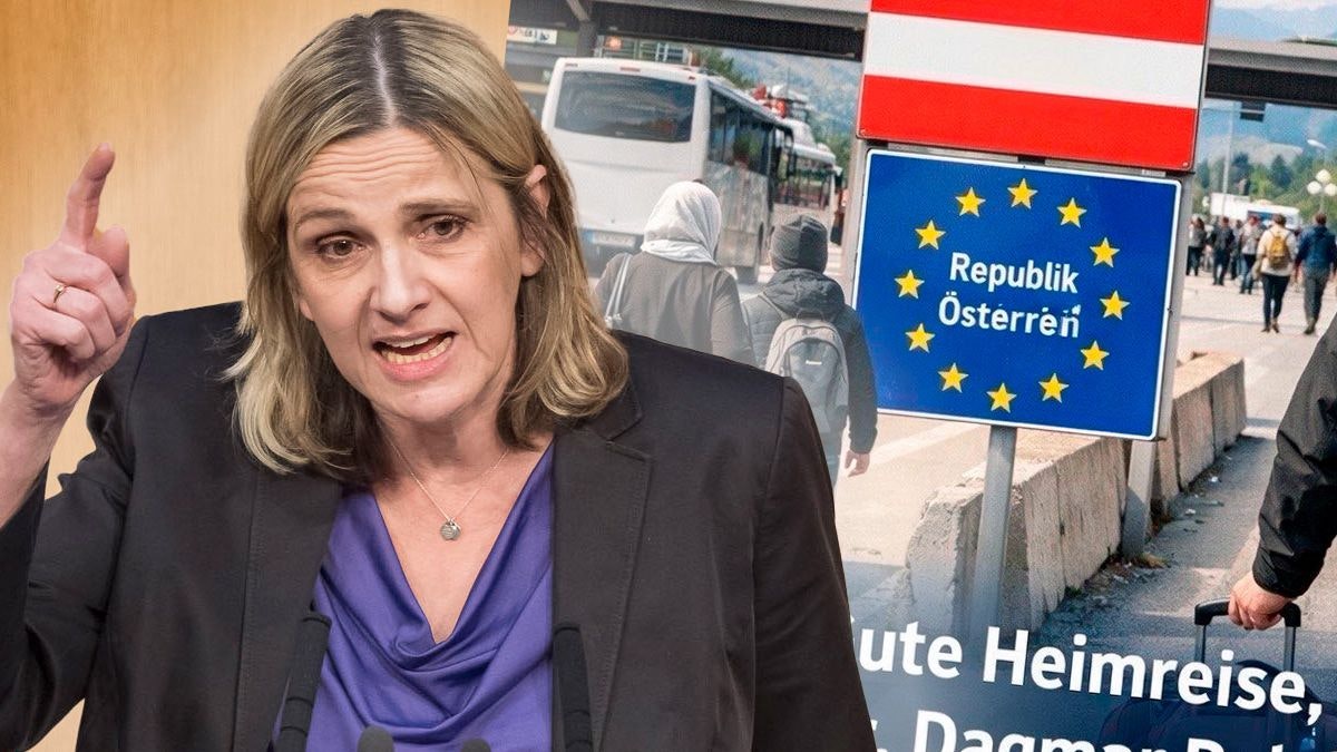 "Republik Österren" – Kickl-Vertraute schreibt Österreich falsch auf Plakat