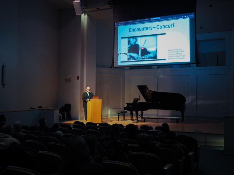 IU’s Byrnes Institute honors composer Arvo Pärt’s 90th birthday with lecture, performance