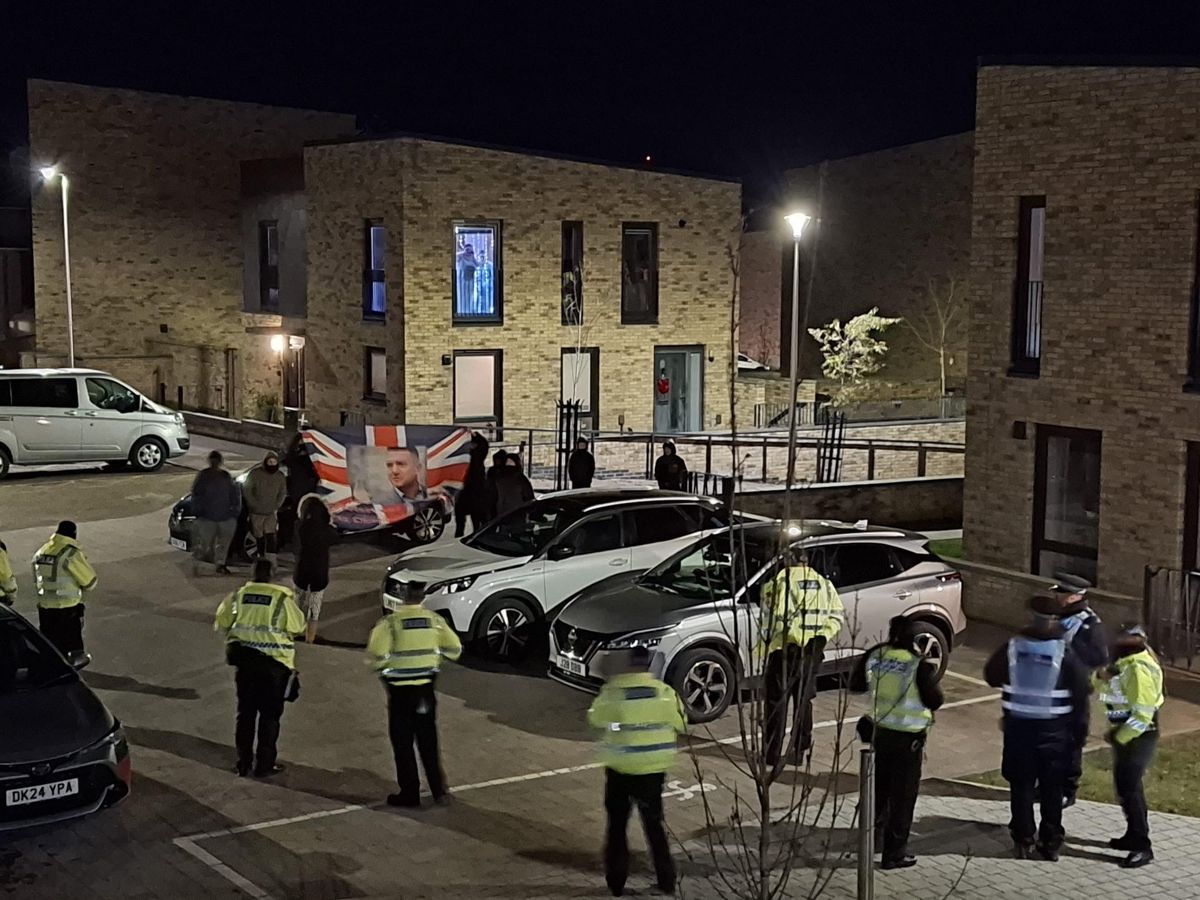 Local residents say they have been terrorised by the 'Dundee Patriots' group