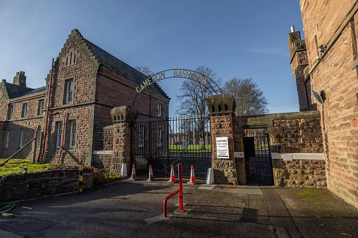 The Labour government has earmarked Cameron Barracks to house up to 300 asylum seekers