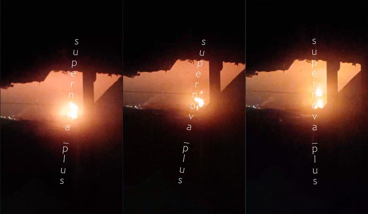 Russian oil complex under attack by Ukraine