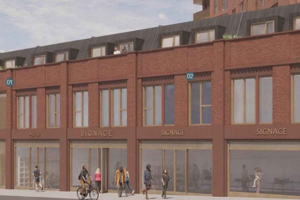 Station Road redevelopment CGI, Harrow