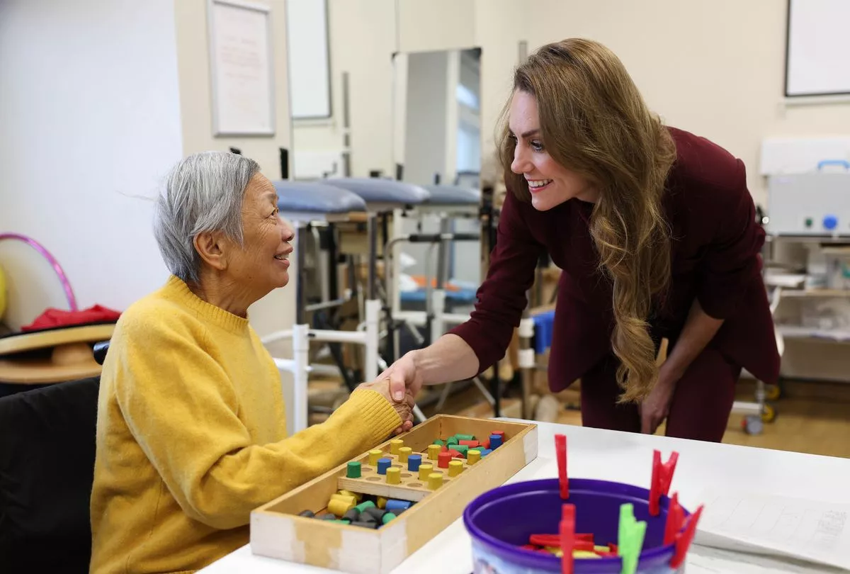 The Princess of Wales spoke to patients at Charring Cross hospital about enjoying art and creative projects to help her recovery