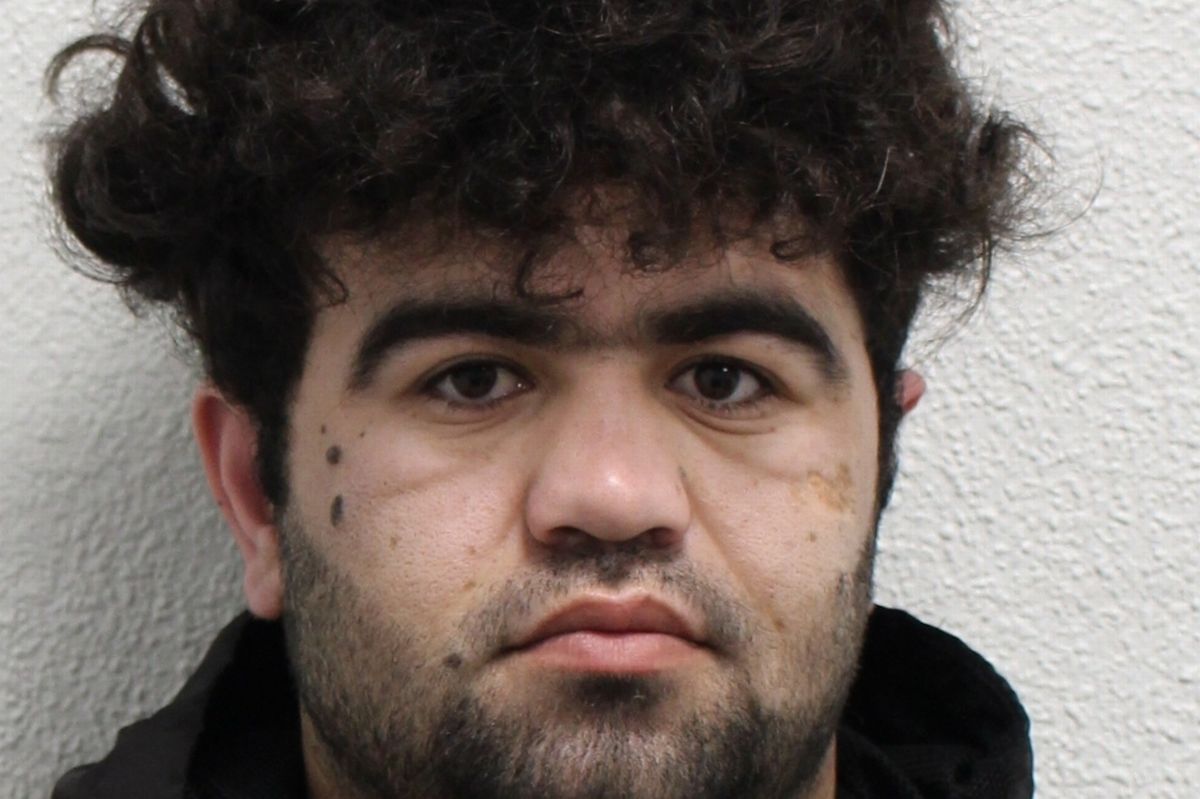 Zeeshan Banghis police mugshot