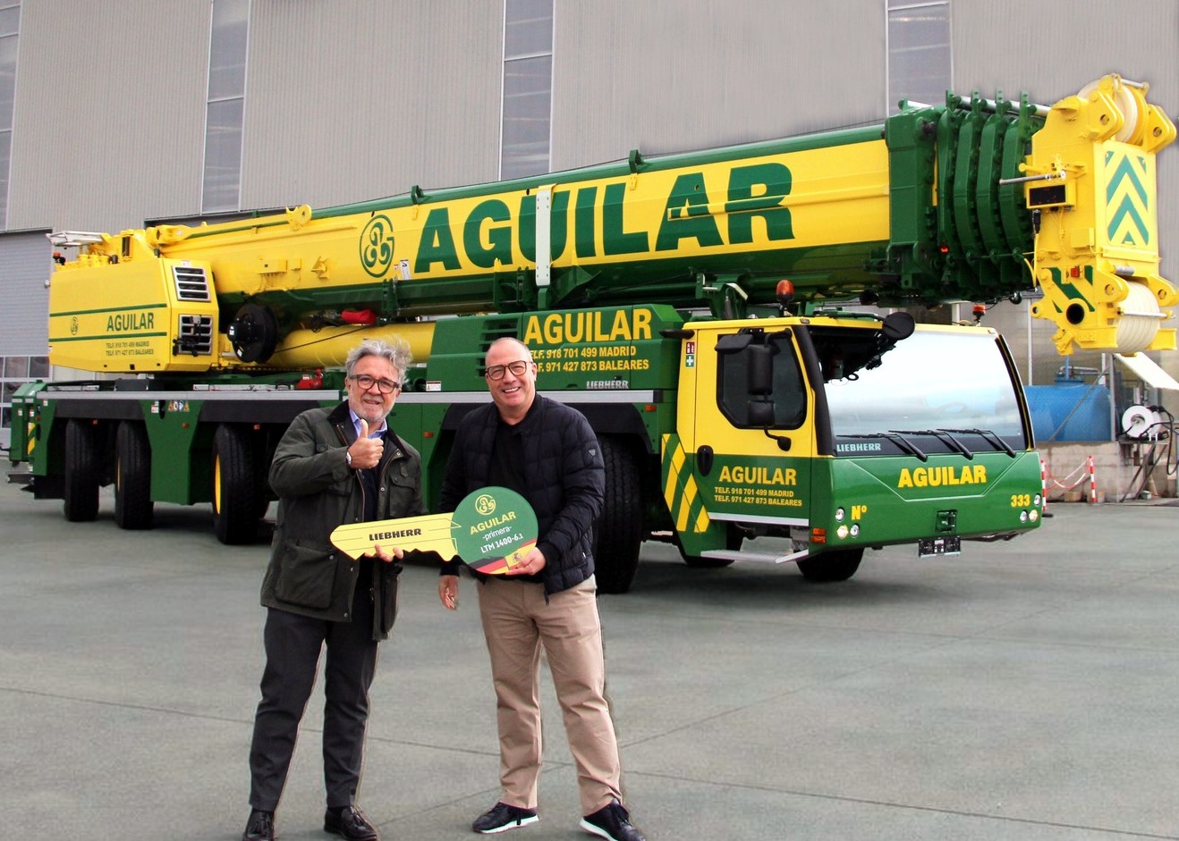 Spain's first LTM 1400-6.1 | Vertikal.net