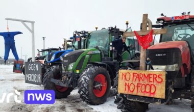 Waalse boeren blokkeren delen Brusselse Ring en verschillende snelwegen in Wallonië uit onvrede over handelsakkoord