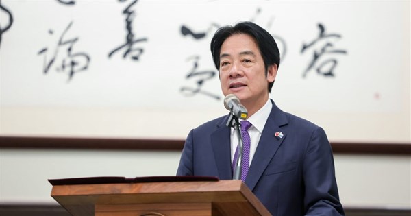 Taiwan will not aid aggressors, President Lai says after Zelensky remarks