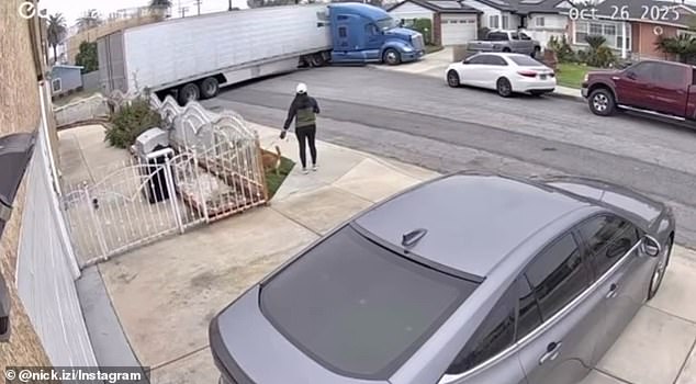 Further scrutiny was brought to these licenses in late October, when a homeowner has shared footage of the carnage left in the wake of a truck driver who performed a desperate U-turn on his residential street