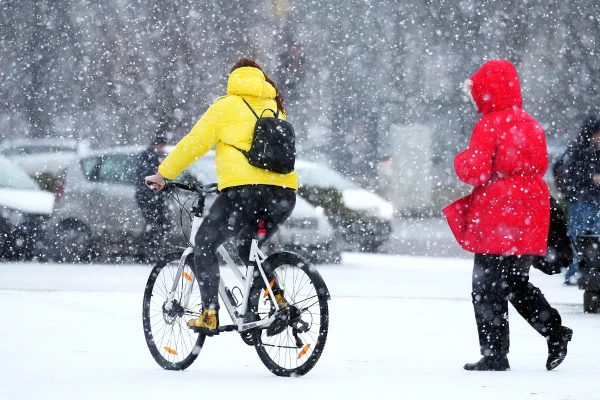 On Friday, Latvia will be covered in snow