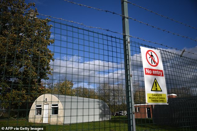 The Home Office had hoped to start using the cadet camp in December, but those plans were delayed to ensure the site was safe