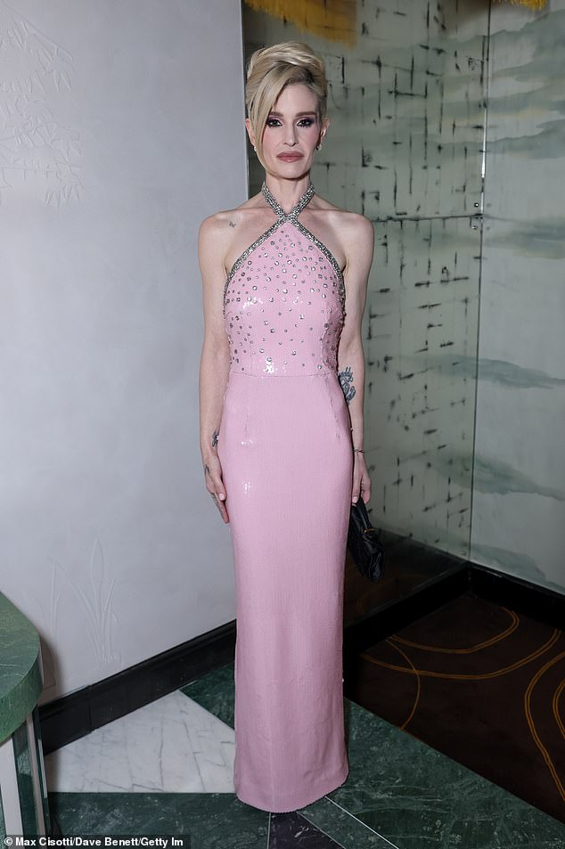 Kelly Osbourne attends at event in November in London months after her father legendary rocker Ozzy Osbourne died