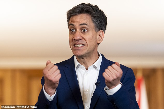 Energy Secretary Ed Miliband says the world will respect our ‘global leadership’ on Net Zero