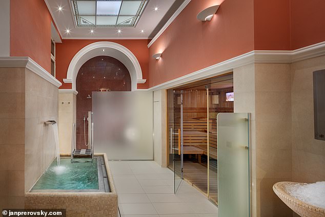 The five-star Ensana Nove Lazne is located in the centre of the town and is 'staggeringly inexpensive'