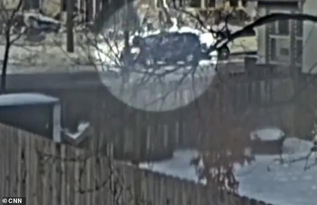 New surveillance video shows how about 20 seconds after Good's maroon Honda Pilot pulled up to the street, a passenger - believed to be Rebecca - exited the vehicle