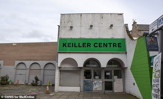 The Keiller Centre, a largely empty shopping centre in the centre of the city, has become a magnet for drug users in the area