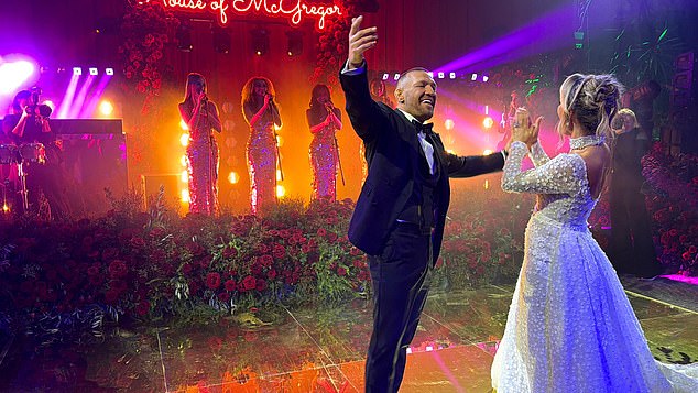 Conor McGregor has revealed how his wedding was moved after a request from the Vatican