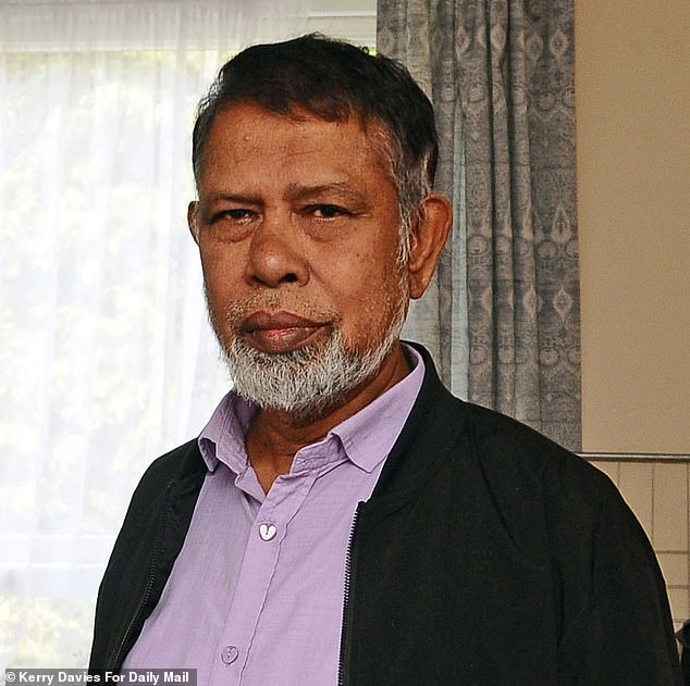 Father-of-nine Shahidul Haque, 59, who claims benefits for sleep apnoea and depression, moved into the single-room flat in David Smith Court, a complex in Reading reserved for residents over the age of 55, in July 2024