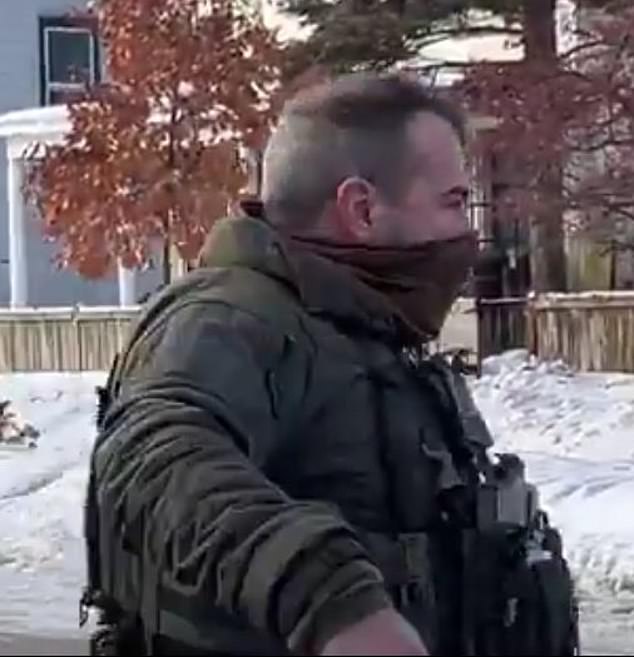 The ICE agent who shot Good dead was identified as Jon Ross (pictured)