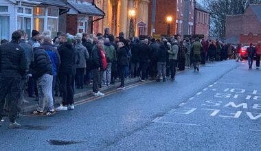 Around 500 worried locals turned up for a public meeting over plans to accommodate asylum seekers at a former sheltered housing complex in Rhosllanerchrugog, near Wrexham