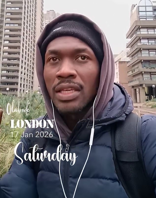 Calling himself 'a self-employed investor', he claimed that American law enforcement agencies, the police and employers had prevented him from getting a job because he was black