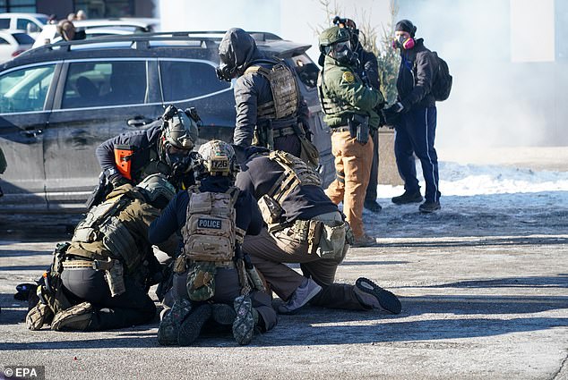 Minneapolis has seen an uptick in demonstrations following Trump's immigration crackdown earlier this month