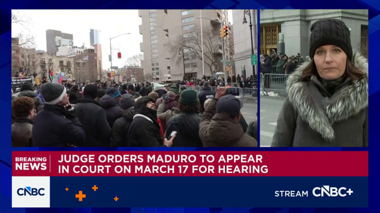 Judge orders Maduro to appear in court on March 17 for hearing