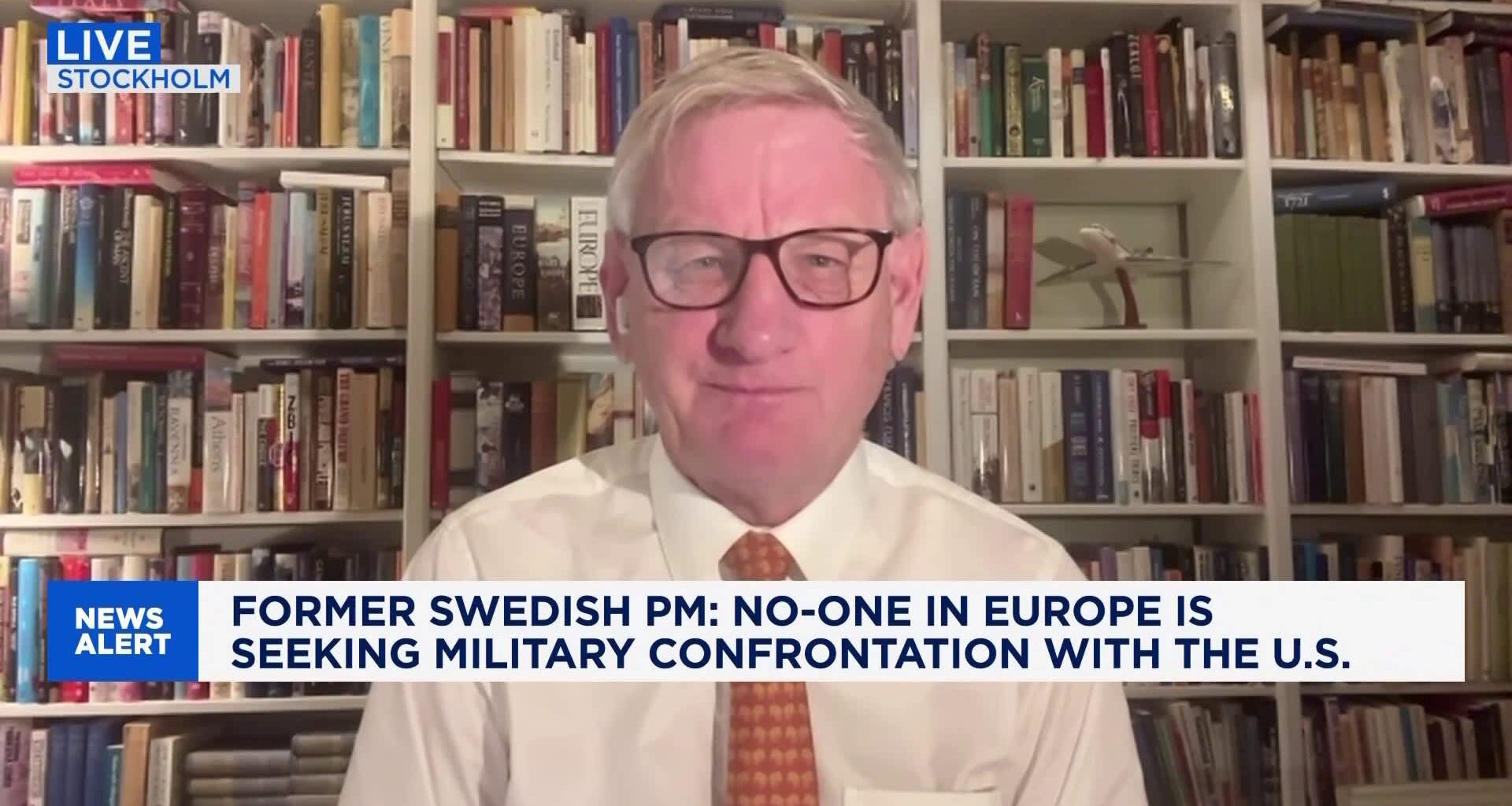 Former Swedish PM expects a tough White House meeting over Greenland