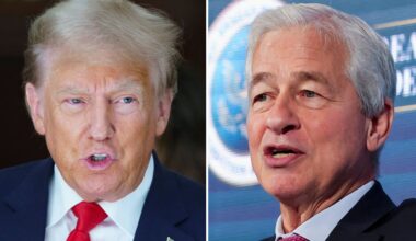 Trump sues Jamie Dimon, JPMorgan Chase over alleged political debanking