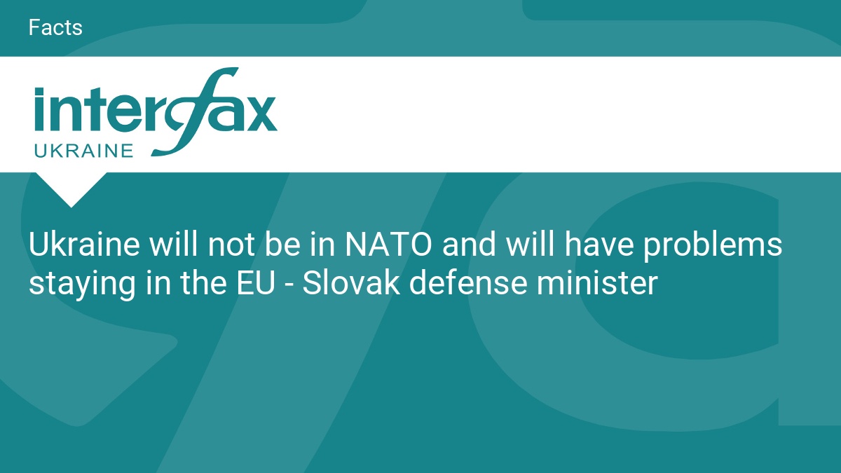 Ukraine will not be in NATO and will have problems staying in the EU