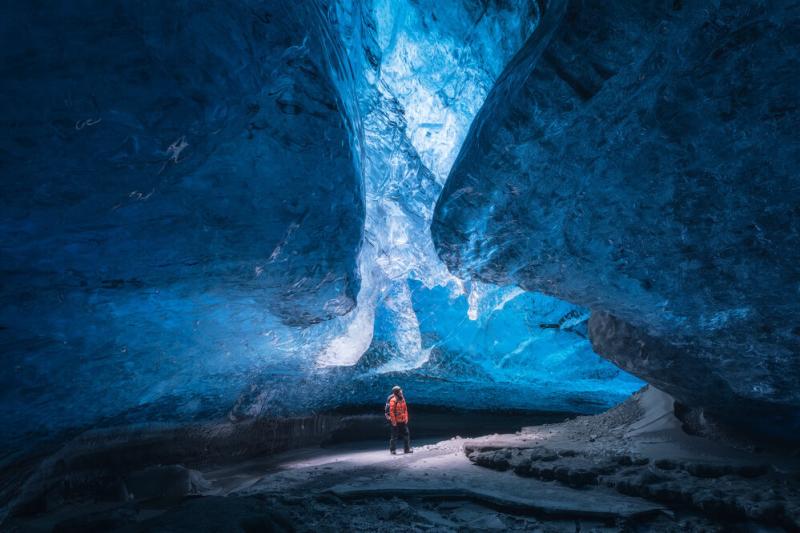Guide to Iceland Reports Exceptional Ice Cave Conditions