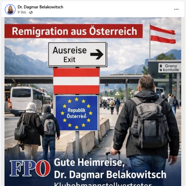 Dagmar Belakowitsch sorgt mit KI-Sujets für Aufregung.