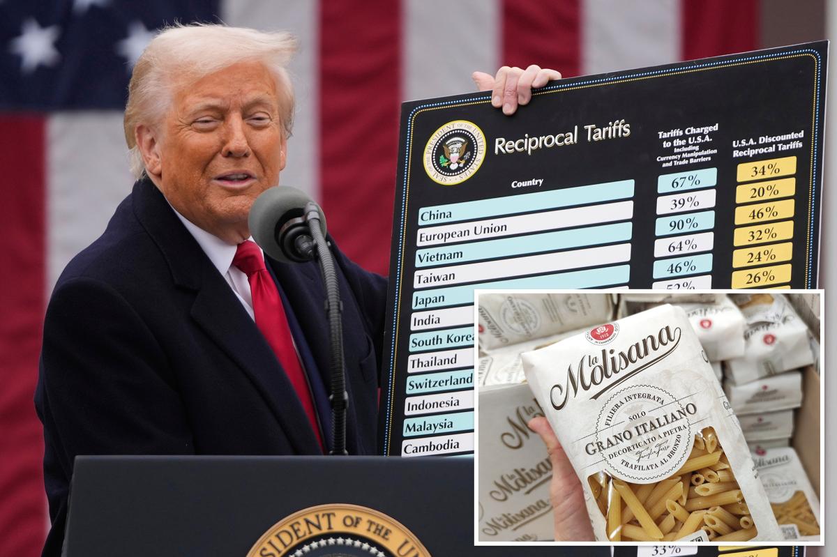 Trump administration set to drastically cut planned Italian pasta tariffs