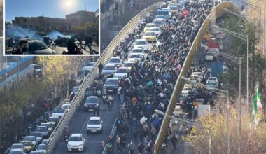 Iranian protesters bring regime to halt as fury soars over cost of living