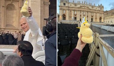 Exclusive | Pope Leo goes viral over 'favorite candy on earth' while riding Popemobile