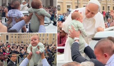 Exclusive | Baby cousins went viral for getting blessed by Pope Leo