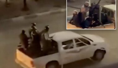 Armed militias fire heavy machine guns through Tehran streets in deadly night attacks
