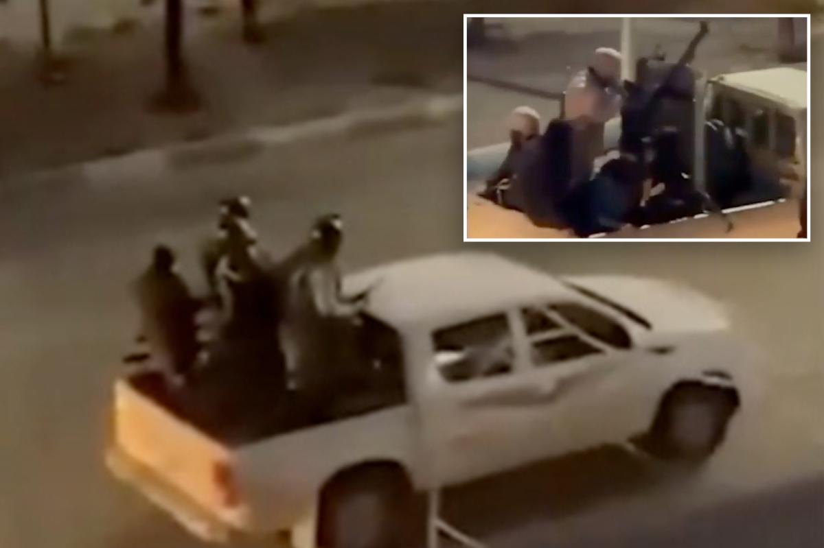 Armed militias fire heavy machine guns through Tehran streets in deadly night attacks