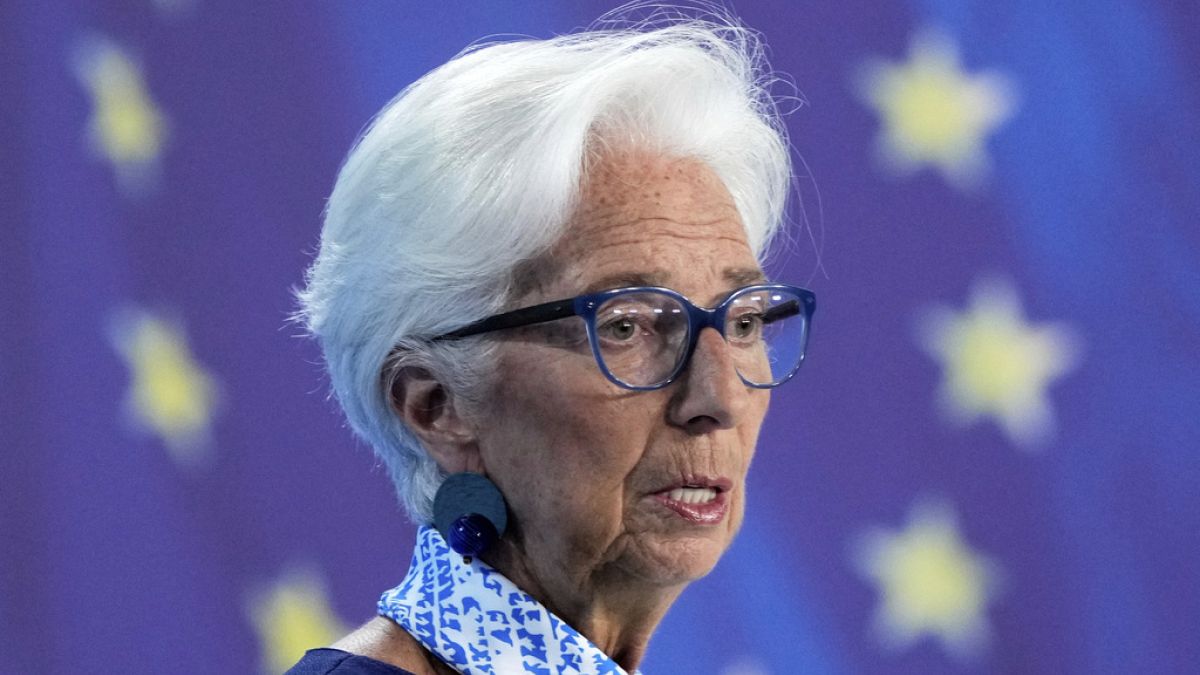 European Central Bank leaves key deposit rate unchanged at 2%