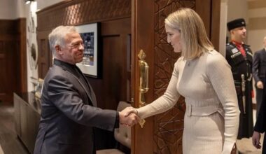 King Abdullah II Appreciates Ireland’s Support for Palestinian...