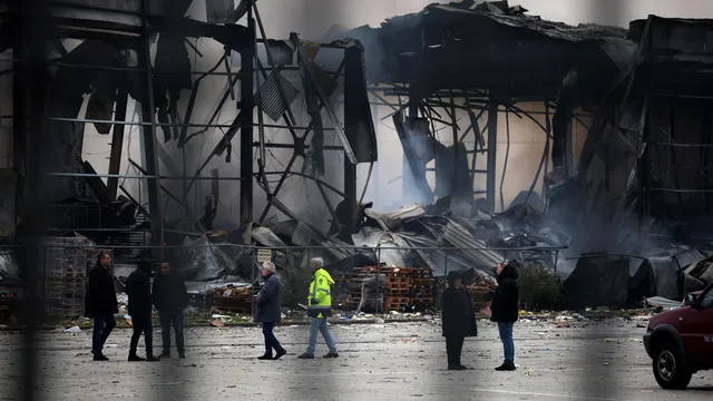 Three Arrested After Deadly Biscuit Factory Fire in Greece